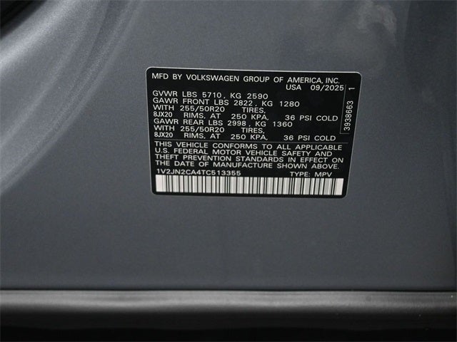 2026 Volkswagen Atlas 2.0T SE w/Technology