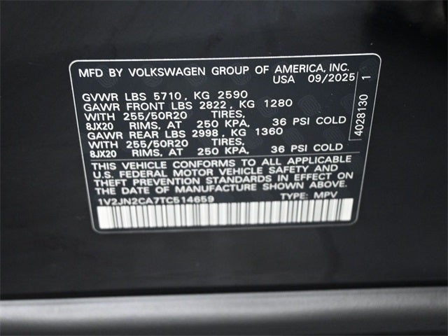 2026 Volkswagen Atlas 2.0T SE w/Technology