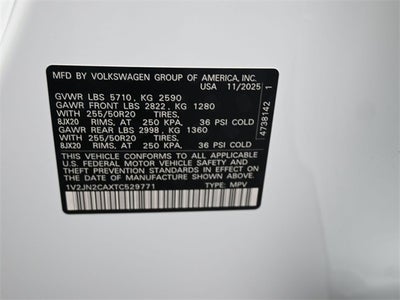 2026 Volkswagen Atlas 2.0T SE w/Technology