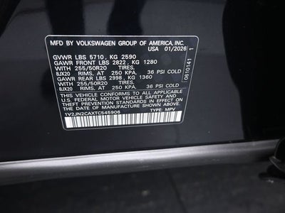 2026 Volkswagen Atlas 2.0T SE w/Technology