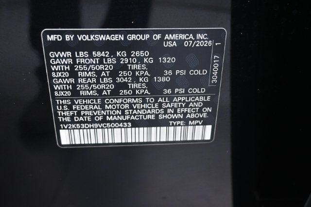 2027 Volkswagen Atlas SE w/Technology