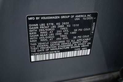 2026 Volkswagen Atlas Cross Sport 2.0T SE w/Technology
