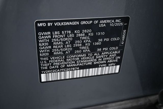 2026 Volkswagen Atlas Cross Sport 2.0T SE w/Technology