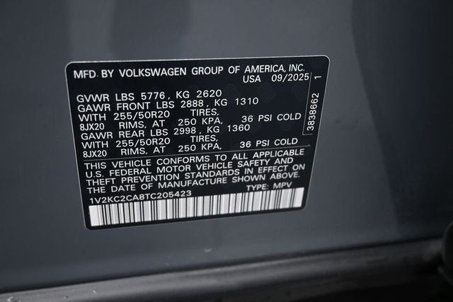 2026 Volkswagen Atlas Cross Sport 2.0T SE w/Technology