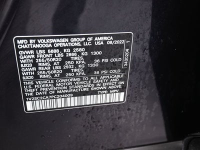 2023 Volkswagen Atlas Cross Sport 2.0T SEL R-Line