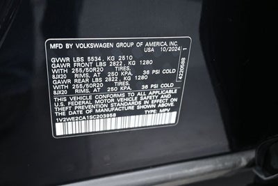 2025 Volkswagen Atlas Cross Sport 2.0T SE w/Technology