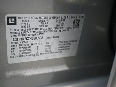 2017 GMC Sierra 1500 SLT