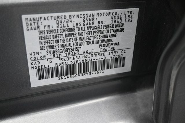 2024 Nissan Sentra SV