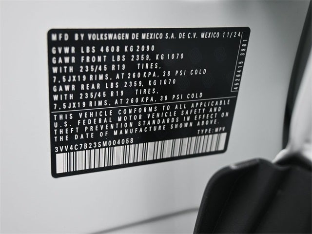 2025 Volkswagen Taos 1.5T SEL