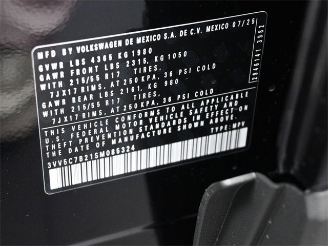 2025 Volkswagen Taos 1.5T S