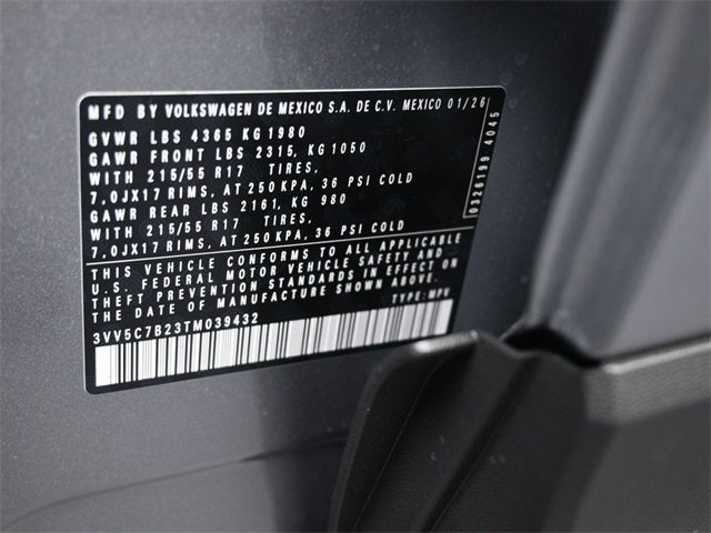 2026 Volkswagen Taos 1.5T S