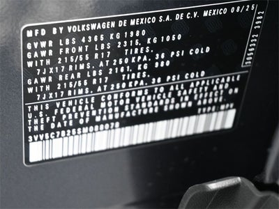 2025 Volkswagen Taos 1.5T S