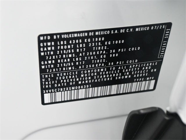 2025 Volkswagen Taos 1.5T S