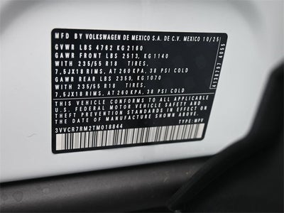 2026 Volkswagen Tiguan 2.0T S