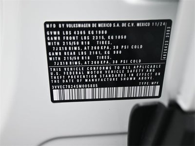 2025 Volkswagen Taos 1.5T SE