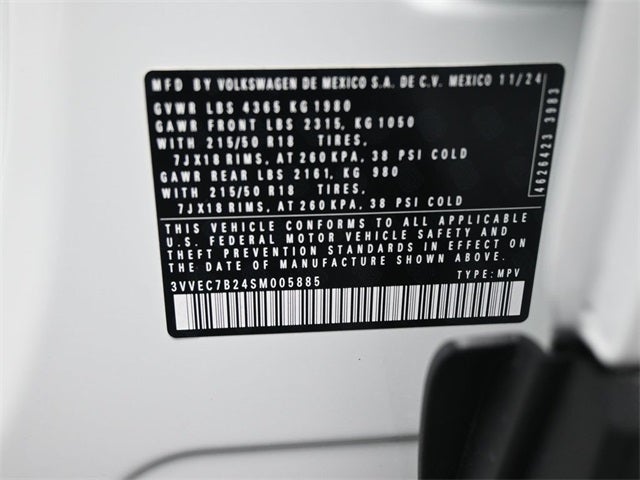 2025 Volkswagen Taos 1.5T SE