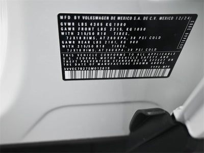 2025 Volkswagen Taos 1.5T SE