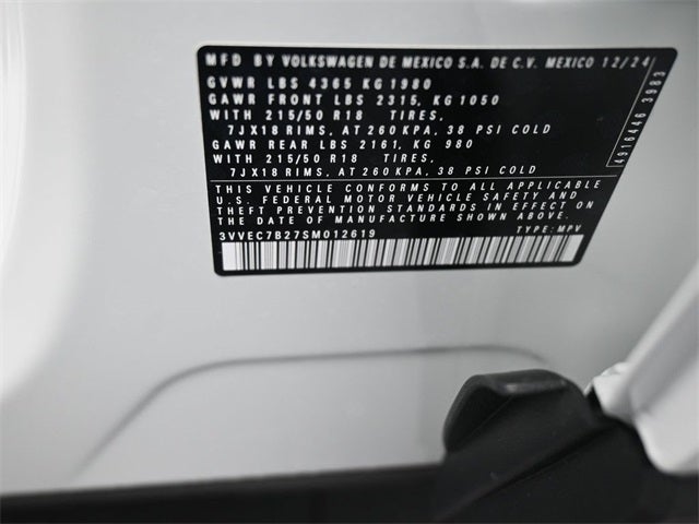 2025 Volkswagen Taos 1.5T SE