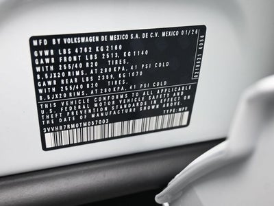 2026 Volkswagen Tiguan 2.0T SE R-Line Black