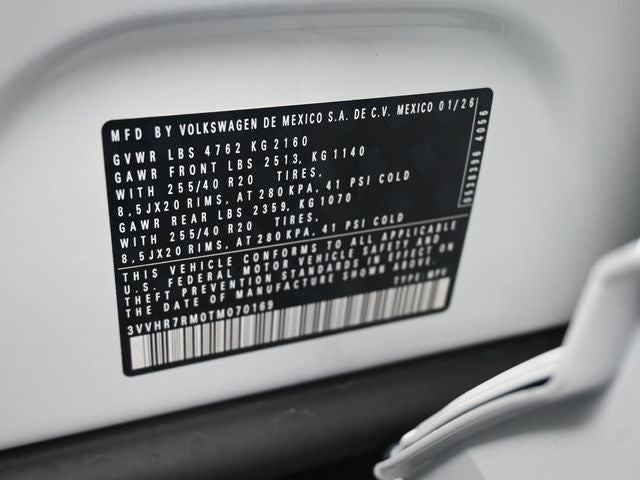 2026 Volkswagen Tiguan 2.0T SE R-Line Black