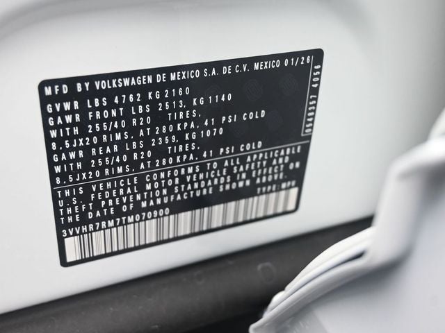 2026 Volkswagen Tiguan 2.0T SE R-Line Black