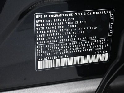 2025 Volkswagen Tiguan 2.0T SEL R-Line