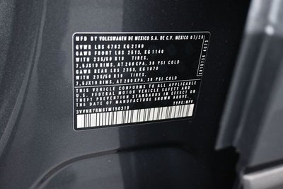 2026 Volkswagen Tiguan 2.0T SE