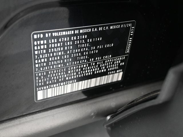 2026 Volkswagen Tiguan 2.0T SE