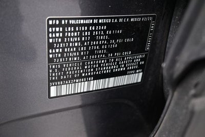 2023 Volkswagen Tiguan 2.0T S