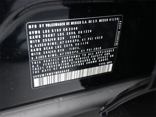 2026 Volkswagen Tiguan 2.0T SEL R-Line Turbo