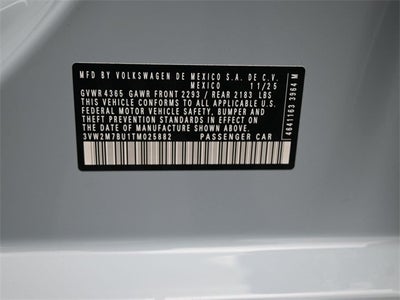 2026 Volkswagen Jetta GLI 2.0T Autobahn