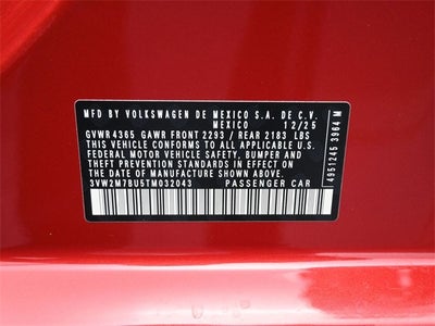 2026 Volkswagen Jetta GLI 2.0T Autobahn