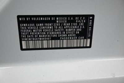 2026 Volkswagen Jetta GLI 2.0T Autobahn