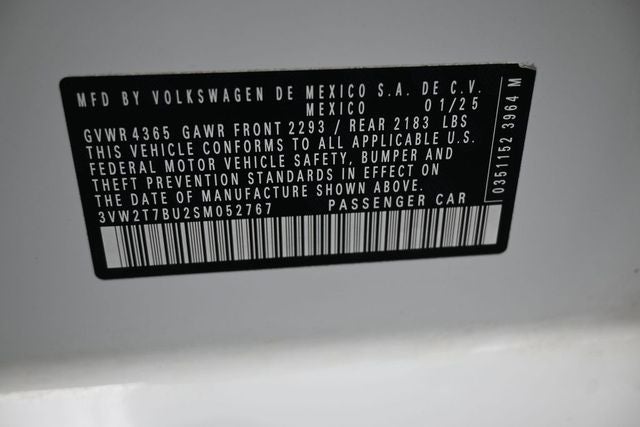 2025 Volkswagen Jetta GLI 2.0T Autobahn