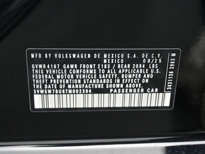 2026 Volkswagen Jetta 1.5T S
