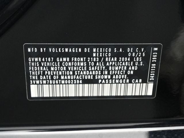 2026 Volkswagen Jetta 1.5T S