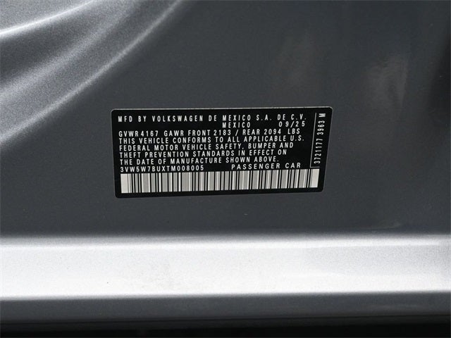 2026 Volkswagen Jetta 1.5T S