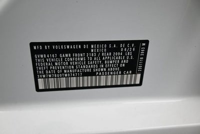2026 Volkswagen Jetta 1.5T SE