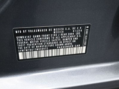 2026 Volkswagen Jetta 1.5T SE