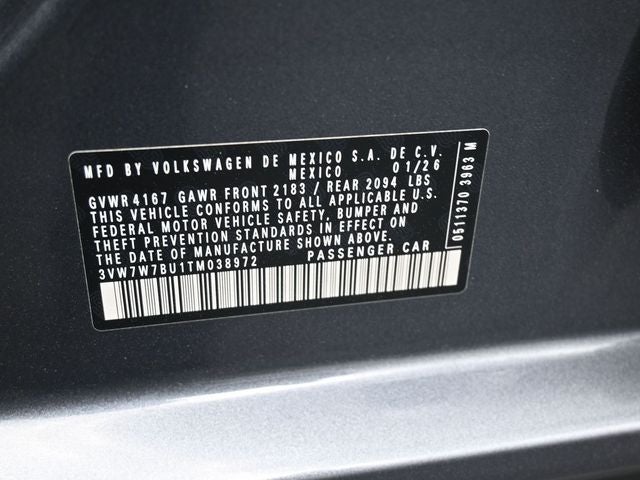 2026 Volkswagen Jetta 1.5T SE