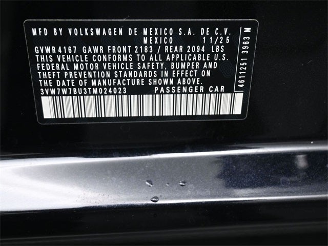 2026 Volkswagen Jetta 1.5T SE