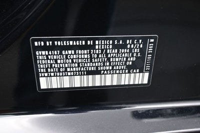 2026 Volkswagen Jetta 1.5T SE