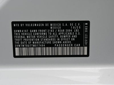 2026 Volkswagen Jetta 1.5T SE