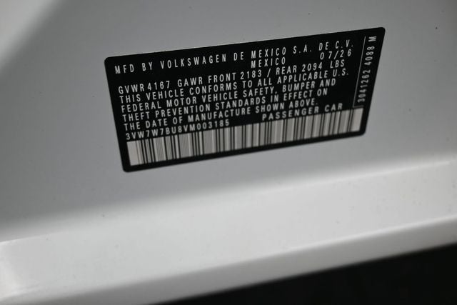 2027 Volkswagen Jetta 1.5T SE