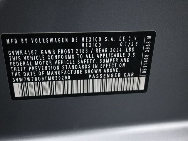 2026 Volkswagen Jetta 1.5T SE