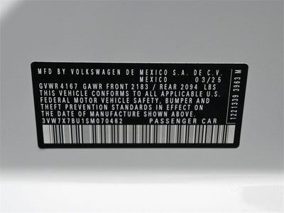 2025 Volkswagen Jetta 1.5T SE