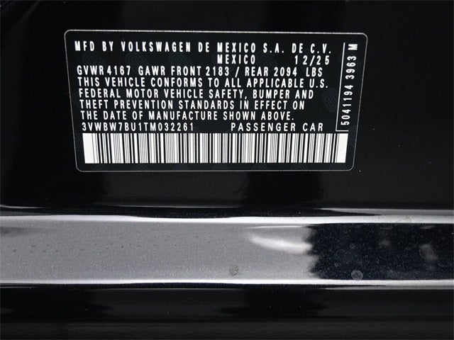 2026 Volkswagen Jetta 1.5T Sport