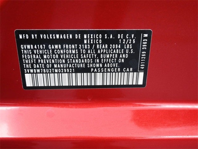 2026 Volkswagen Jetta 1.5T Sport