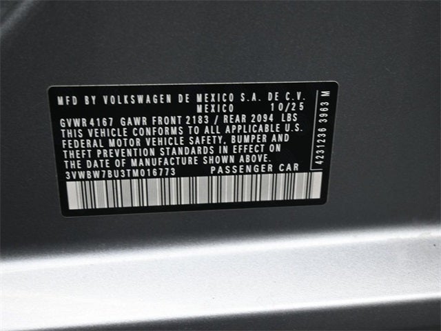 2026 Volkswagen Jetta 1.5T Sport