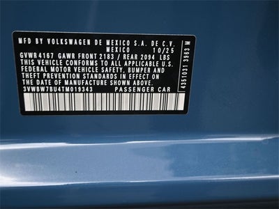 2026 Volkswagen Jetta 1.5T Sport